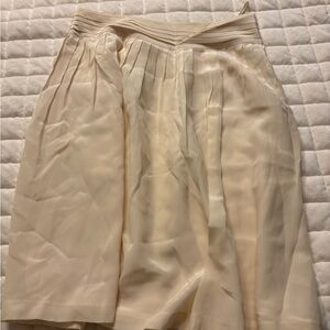 Banana Republic Cream Skirt